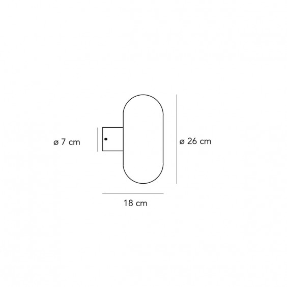 Fontana Arte Fontanella wall ceiling lamp - Agof Store