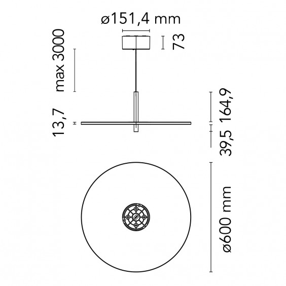 Flos My Disc pendant lamp - Agof Store