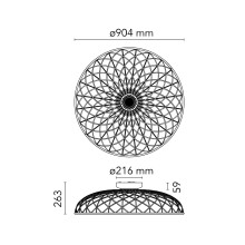 Flos Skynest wall ceiling lamp - Agof Store