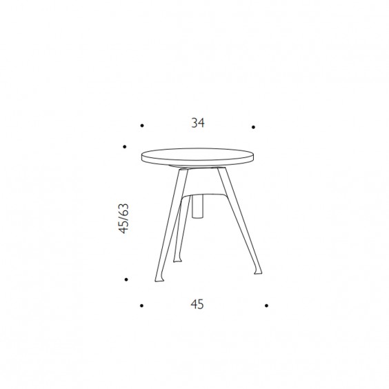 Driade Portable Atelier Stool - Agof Store