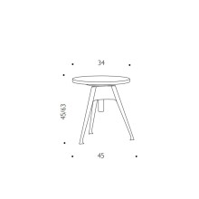 Driade Portable Atelier Stool - Agof Store