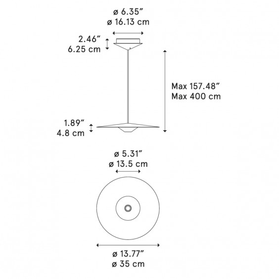 Diesel with Lodes U.F.O. 35 pendant lamp - Agof Store
