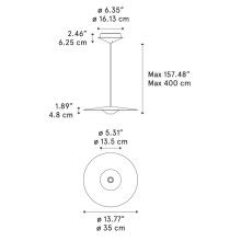 Diesel with Lodes U.F.O. 35 pendant lamp - Agof Store