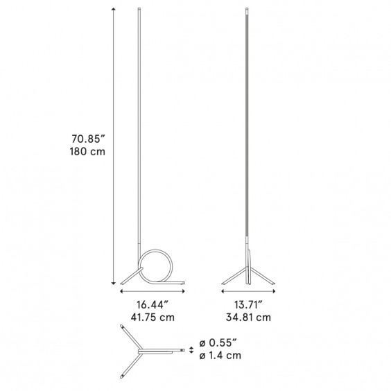 Spring Lampada da terra Diesel with Lodes - Agof Store