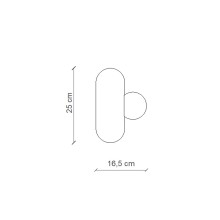 Ferroluce BumBum C2750 wall lamp - Agof Store