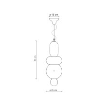 Ferroluce BumBum C2752 Pendelleuchte - Agof Store