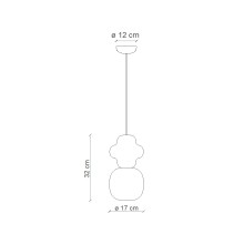 Ferroluce Copacabana C2681 Pendelleuchte - Agof Store Ferroluce Copacabana C2681 Pendelleuchte - Agof Store