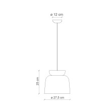 Ferroluce Corcovado C2744 pendant lamp - Agof Store