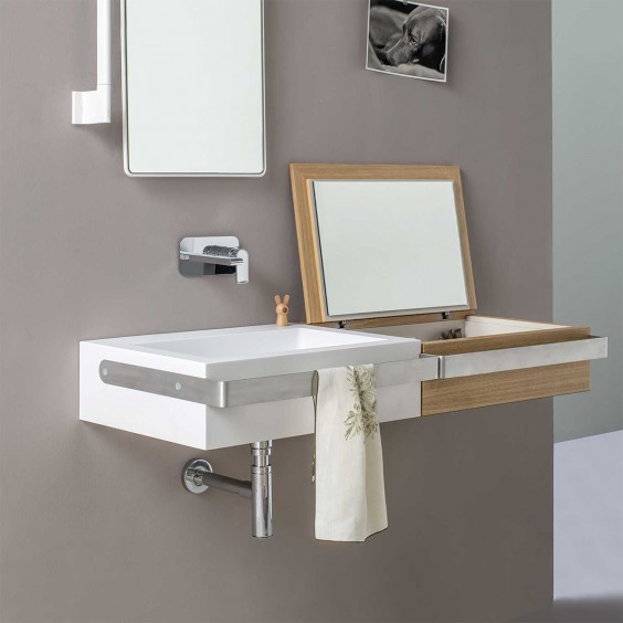 Ever Life Design Link crystalplant washbasin - Agof Store