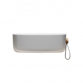 Ever Life Design Bounce Crystalplant Washbasin With Rope Towel Holder - Agof Store