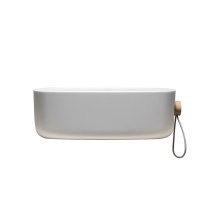 Ever Life Design Bounce Waschbecken Aus Crystalplant Mit Handtuchhalter Aus Seil - Agof Store Ever Life Design Bounce Waschbecken Aus Crystalplant Mit Handtuchhalter Aus Seil - Agof Store