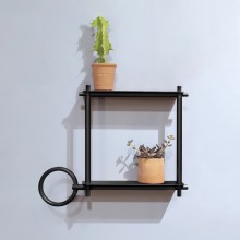 Buck 1 mensola con portasalviette Ever Life Design - Agof Store Buck 1 mensola con portasalviette Ever Life Design - Agof Store