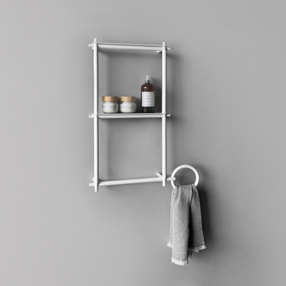 Ever Life Design Buck 2 shelf with towel holder - Agof Store