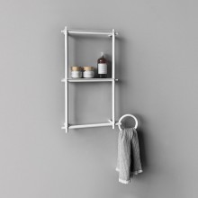 Buck 2 mensola con portasalviette Ever Life Design - Agof Store Buck 2 mensola con portasalviette Ever Life Design - Agof Store
