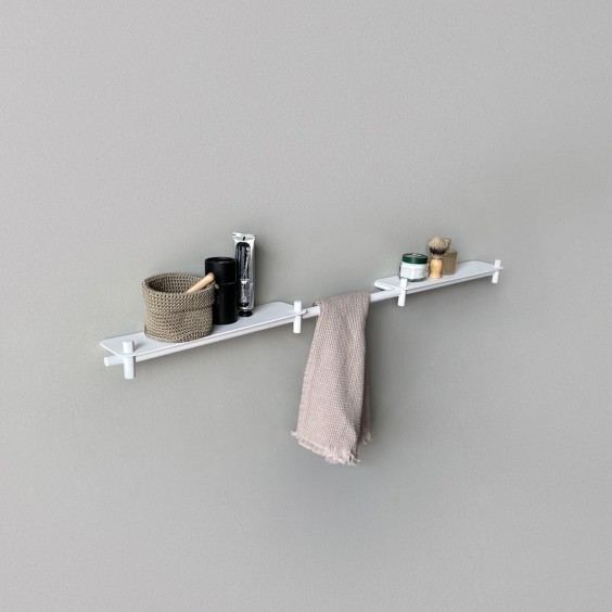 Ever Life Design Buck 6 shelf with towel holder - Agof Store
