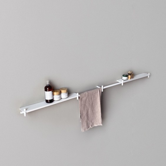 Ever Life Design Buck 7 Regal mit Handtuchhalter - Agof Store