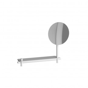 Ever Life Design Buck Shelf With Magnifying Mirror - Agof Store