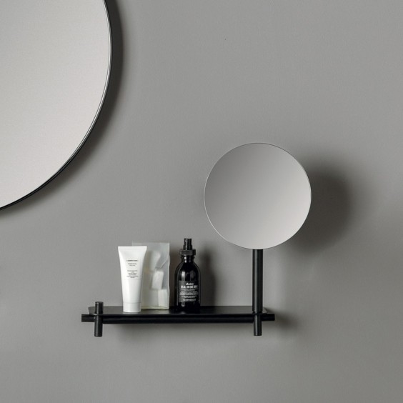 Ever Life Design Buck shelf with magnifying mirror - Agof Store