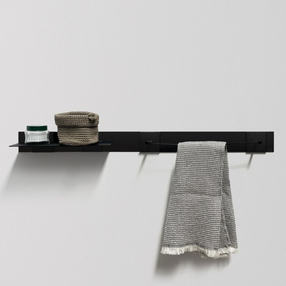 Ever Life Design Click 2 shelf with towel holder - Agof Store