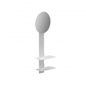 Ever Life Design Click 5 Shelf With Magnifying Mirror - Agof Store