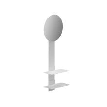 Click 5 mensola con specchio ingranditore Ever Life Design - Agof Store Click 5 mensola con specchio ingranditore Ever Life Design - Agof Store