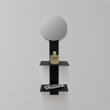 Click 5 mensola con specchio ingranditore Ever Life Design - Agof Store Click 5 mensola con specchio ingranditore Ever Life Design - Agof Store