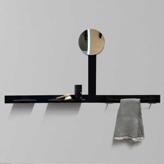 Ever Life Design Click 6 shelf with magnifying mirror - Agof Store