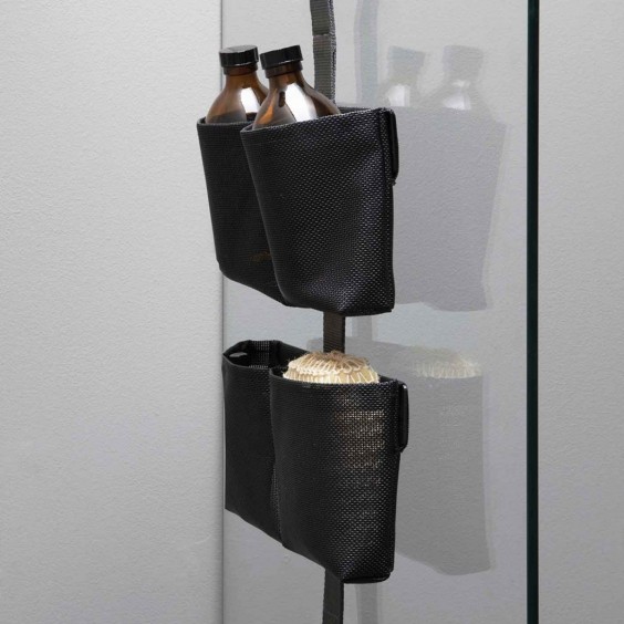 Tape Shower B portaoggetti con ventosa per doccia Ever Life Design - Agof Store