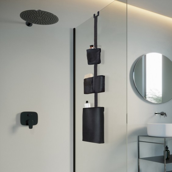 Ever Life Design Tape Shower A Duschhalter mit Haken - Agof Store