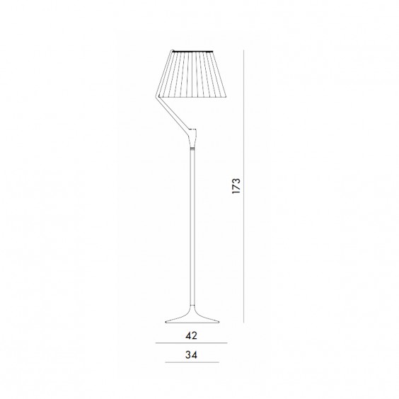Kartell Angelo Stone Stehleuchte - Agof Store