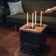 Square Candle portacandela Höfats - Agof Store
