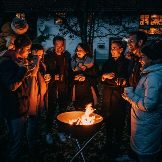 Höfats Bowl 70 High with plate Barbecue - Agof Store