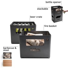 Höfats Beer Box Brazier - Agof Store Höfats Beer Box Brazier - Agof Store