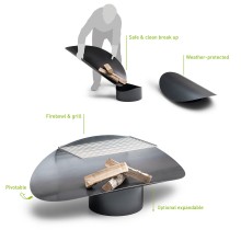 Höfats Ellipse Brazier - Agof Store Höfats Ellipse Brazier - Agof Store