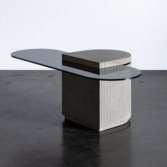 Lyon Béton Strut Pill Coffee Table - Agof Store