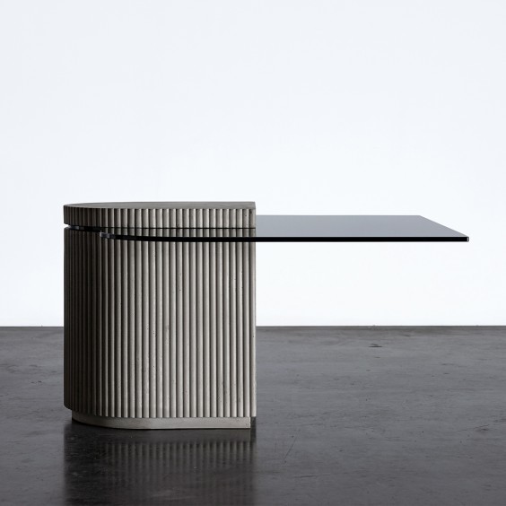 Strut Square tavolino Lyon Béton - Agof Store