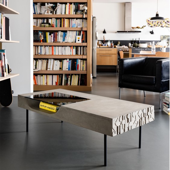 Lyon Béton Curb Coffee Table - Agof Store
