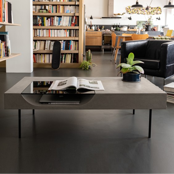Lyon Béton Curb Coffee Table - Agof Store