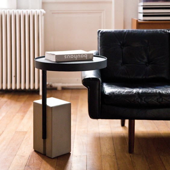 Lyon Béton Twist Side Coffee Table - Agof Store