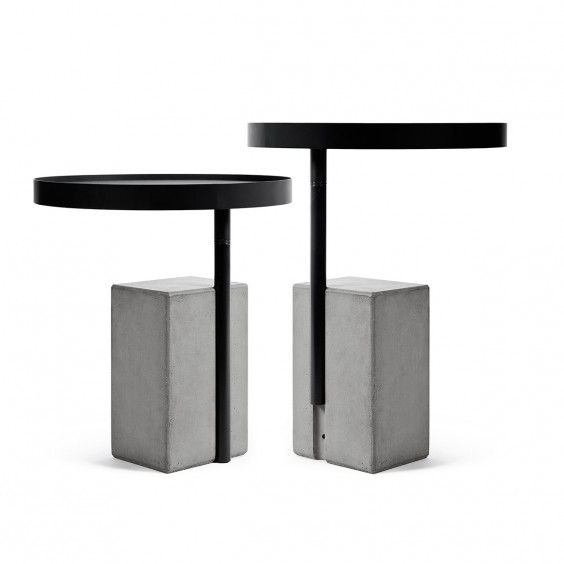 Lyon Béton Twist Side Coffee Table - Agof Store