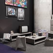 Monobloc mobile TV Lyon Béton - Agof Store Monobloc mobile TV Lyon Béton - Agof Store