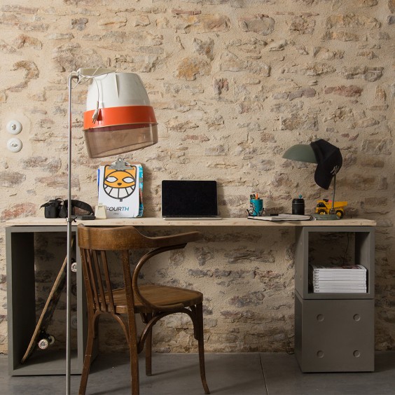 Dice 2M1L mobile contenitore Lyon Béton - Agof Store