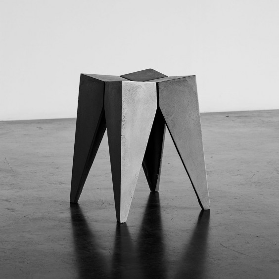 Lyon Béton Bridge Stool - Agof Store