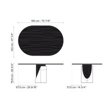 Lyon Béton Sharp Oblong Table - Agof Store