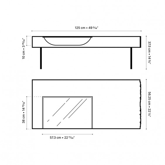 Lyon Béton Curb Coffee Table - Agof Store