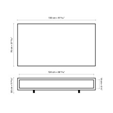 Lyon Béton Monobloc Coffee Table - Agof Store