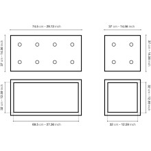 Dice 1M2L mobile contenitore Lyon Béton - Agof Store
