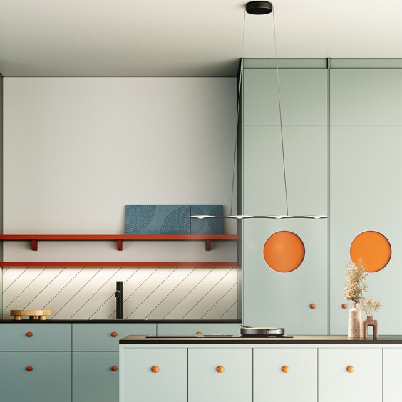 Flat Lampada a sospensione Lumen Center - Agof Store