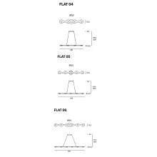 Lumen Center Flat pendant lamp - Agof Store