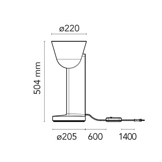 Flos Céramique Up table lamp - Agof Store